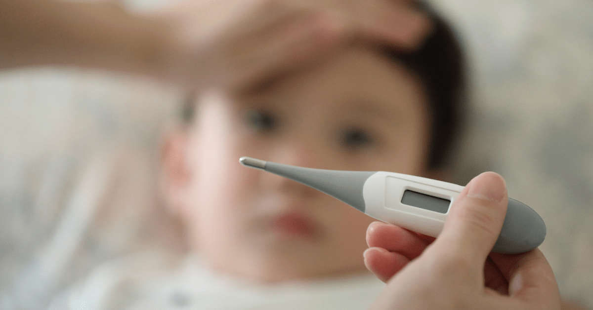 symptoms of viral fever in children thumb