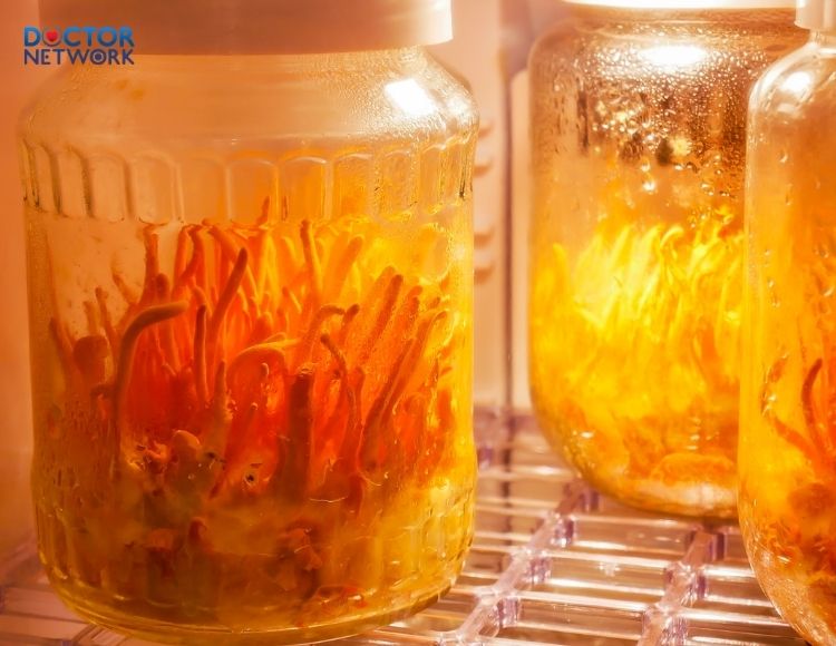 Cordyceps infusion with honey 3